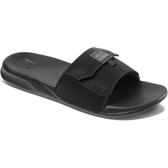 2020 Reef Mens Stash Slide Flip Flops Sandals RF0A3YMJ Black